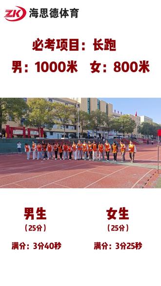 新余市中考体育满分表,快看看你能得多少分#新余 #体育 #中考 #体考