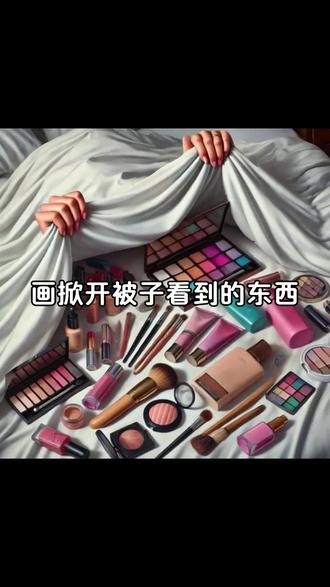 画掀开被子看到的东西#冰淇淋制作 #床单艺术 #金箔梦境 #视觉震撼 #视觉冲击