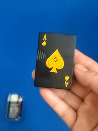 网红创意扑克牌防风#打火机 金属绿焰耐用高颜值充气个性#烟民看过来 #高性能实用工具 #送男友的礼物 #好物推荐🔥