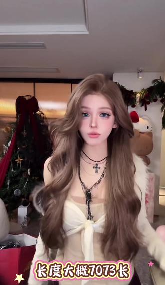 -混血babypro【仿递针•免发网假发】发型师精修混血长卷发假发#假发套#增加发量#遮盖白发#长卷发#修饰脸型@DOU+上热门 @DOU+好生意 @巨量千川