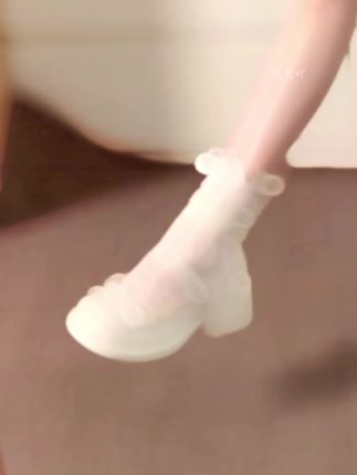法式黑色一字扣带玛丽珍粗跟圆头高跟鞋女蝴蝶结小个子增高小皮鞋#脚宽脚胖都可以 #厚底鞋 #哎呦喂你鞋真好看 #玛丽珍女鞋 #百搭鞋子