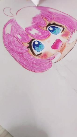 小白也想学别人用多色圆珠笔画画的结果
#圆珠笔画 #涂色本 #手绘 #简笔画画 #手绘作品