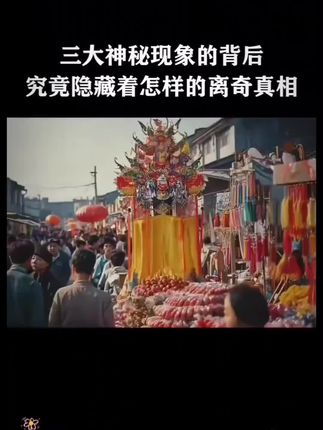 三大神秘现象的背后究竟隐藏着怎样的离奇真相#揭秘 #冷知识