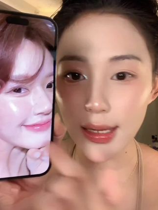 妆容一秒变贵气!蹭不掉的水光感绝了!#美妆 #高光 #化妆技巧 #水光肌 #美妆分享