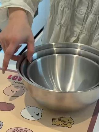 家里终于有了这套超好用的沙拉碗!包邮到家太划算 姐妹们!这个福利真的太划算了!!!三个超实用的不锈钢碗具组合,还都是包邮到家哦~#沙拉碗 #厨房好物