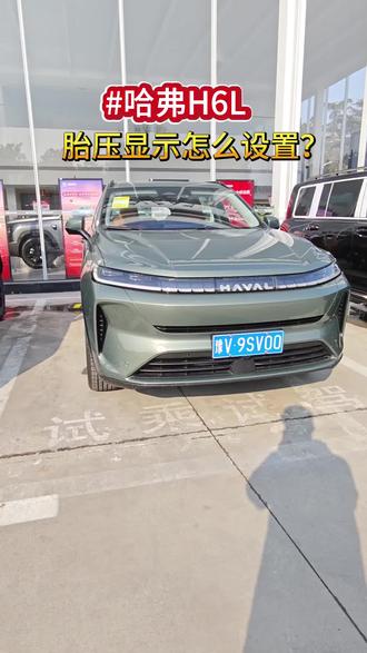 哈弗H6L胎压怎么设置?你知道吗#与弗同行 #哈弗H6L