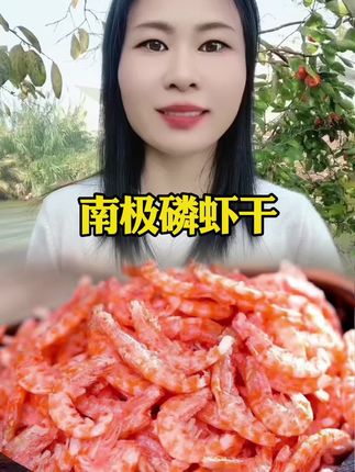 【去头去壳】新鲜纯肉淡晒无皮南极磷虾米磷虾干虾干海鲜干货#南极磷虾#南极磷虾干 #磷虾干 #海产品 #快来一起尝个鲜