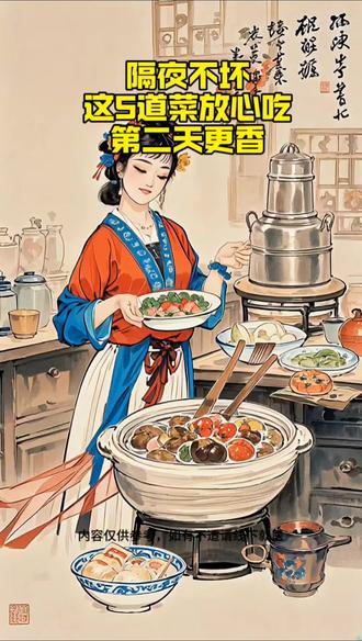 这几种隔夜菜可以吃#养生 #国学文化 #美食