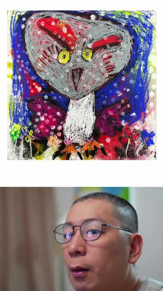 小朋友的画就应该有小朋友自己的表达,而不是一味的去讨喜成人。
#儿童美育#艺术启蒙教育 #儿童想象力培养
#少儿美术教育 #少儿美术作品分享
