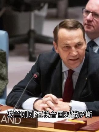波兰刚刚在联合国对俄罗斯进行了一次核弹级的言语抨击。