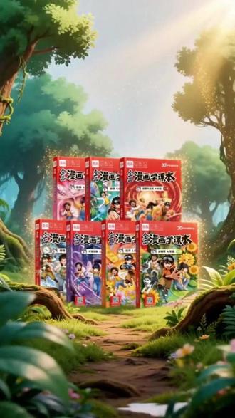 全品漫画学课本:漫画+教材教育市场新蓝海 独创趣味漫画故事学习新模式,孩子爱上学习的好帮手!爱上学习比学习本身更重要!#漫画学课本 #全品漫画学课本 #全品 #全品新品上市 #兴趣是最好的老师