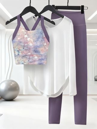 #瑜伽女孩#瑜伽服#瑜伽服搭配#普拉提#好身材练起来