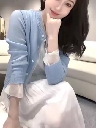 #连衣裙 #开衫套装 #开衫穿搭 #显瘦连衣裙 #连衣裙穿搭