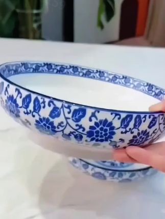 #好物推荐#青花瓷大汤碗 #青花瓷大汤碗9寸 #9英寸青花瓷汤碗 #青花瓷大汤盆 #9英寸青花瓷大汤盆