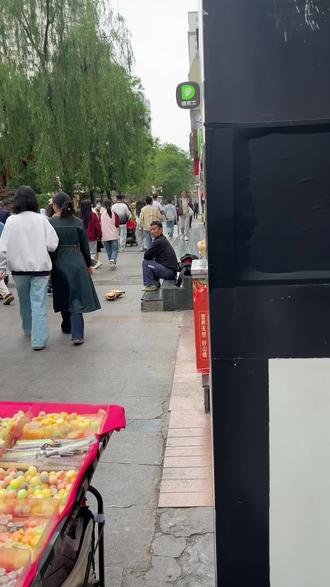 坐标张掖路步行街,遇见一人卖🐢#街头卖甲鱼骗局 #街头卖龟