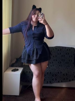 #肉肉女生 #反差 #白白胖胖 #原相机 #大码女装120斤到220斤