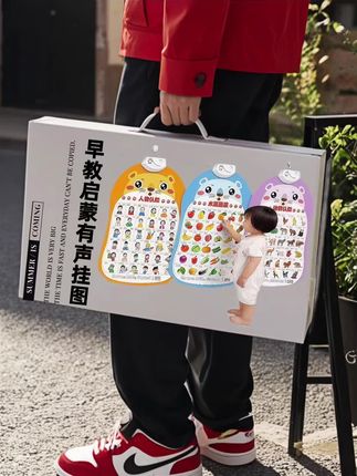这个有声画图太适合学说话的宝宝了。点读发音 让宝宝跟读还可以中英文切换,测试功能和音乐 家里有宝宝的准备一个#有声挂图 #说话启蒙 #育儿早教 #亲子早教
