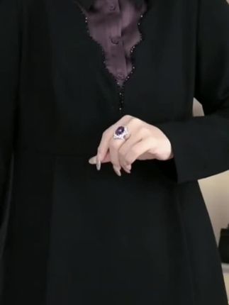 丹思慕秋季新款大码拼色休闲时尚显瘦气质大方上衣ZSX25A0168#潮流时尚穿搭 #美女换装 #时髦穿搭 @DOU+小助手 @DOU+上热门