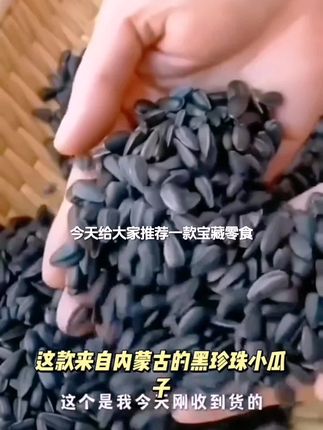 内蒙古黑珍珠小油葵毛嗑葵花籽小瓜子1/2斤原味五香炒货瓜子批发 #好物分享 #好物推荐 #好物 #居家好物