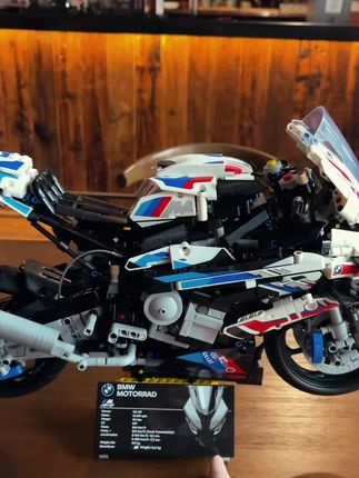 宝马1000rr超跑积木 #乐高 #宝马 #摩托车 #宝马s1000rr #积木