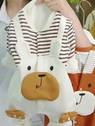 #婴幼儿服饰 #春秋新款 #双层连体衣 #连体哈衣 #婴儿外出服