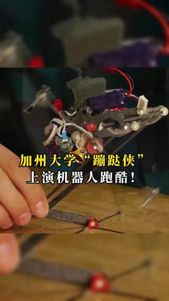 谁家“松鼠侠”这么灵活?加州大学研发的仿生跳跃机器人,小巧身材蕴藏强大动力,复杂地形闪转腾挪!#机器人#人工智能#科技#仿生机器人 @抖音创作小助手 @抖音小助手