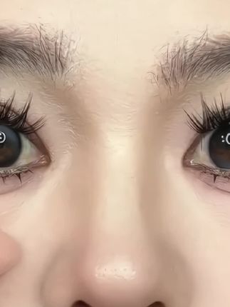 无辜又好看的狗狗眼睫毛,真的很适合圆眼的姐妹,真的好上镜!#秒变大眼睛#太好看了