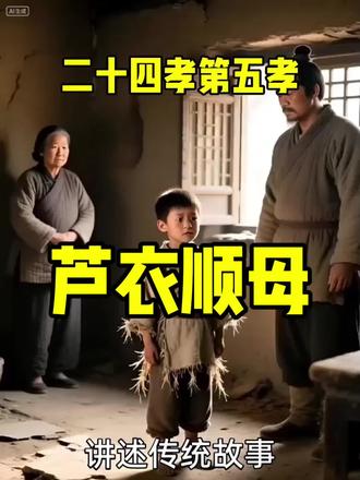 二十四孝第五孝《芦衣顺母》