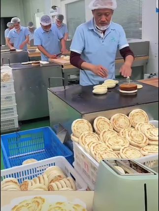 顺丰包邮陕西美食手工白吉饼肉夹馍饼胚加热即食 2个一包!