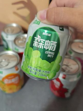 大颗粒果肉 还能嚼着喝,