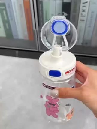 小茶日记水杯新款夏,高颜值吸管儿童学生便携耐摔简约大容量,#水杯#好物推荐🔥 #种草