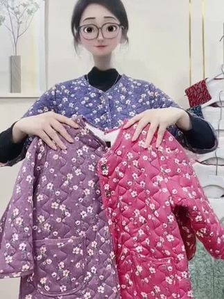 时尚妈妈装中袖保暖棉马甲防寒坎肩中老年女装秋冬加绒半袖小棉衣#百搭时尚#马甲#洋气减龄 #品质女装