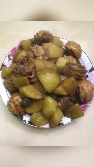 鲍鱼炖土豆 能炫两碗饭