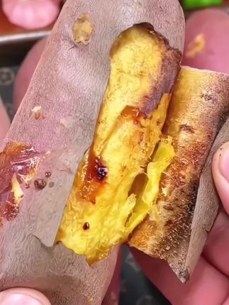 第一次在网上买到这么香甜的榴莲蜜薯,真的很好吃!#软糯香甜 #你吃过吗 #快来一起尝个鲜 #榴莲蜜薯