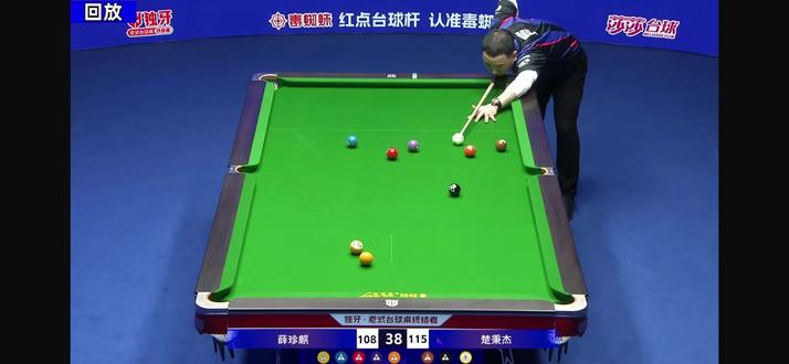 那一夜,天下谁人不识君。#薛珍麒 #台球🎱