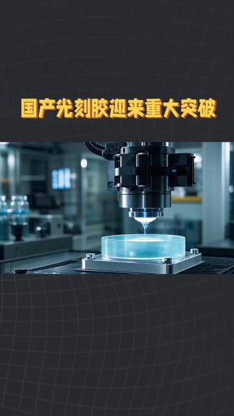 国产光刻胶迎来重大突破 #创作者中心 #创作灵感 #国产光刻胶#重大突破@抖音小助手