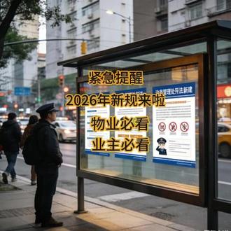 紧急通知,2026年新规来了,业主必看物业必看