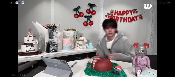 这个喷嚏后坐力怎么这么大,我欧巴都飞了 #seventeen#崔胜澈 #s.coups #崔胜澈生日