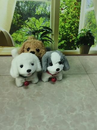 #玩个很新的东西 #很电动玩具狗