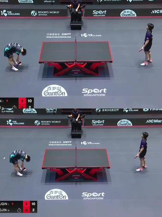 老奶的脑袋没问题,有问题的绝对是裁判!!!还是裁判有kpi没完成么?两次TTR挑战成功,最后直接不挑战了,楚钦真是一个顶顶好的人#王楚钦 #新加坡大满贯