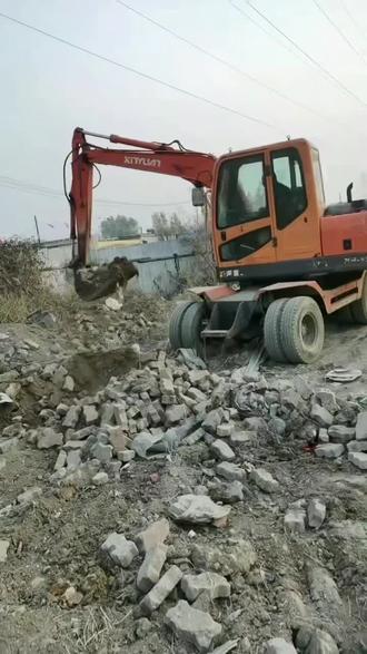 17年新源75轮挖有详图视频