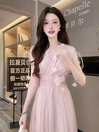 #小个子穿搭 #150小个子穿搭 #显高显瘦 #夏季穿搭 #气质连衣裙