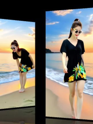 #夏日海边穿搭 #清凉一夏 #泳衣 #度假穿搭 #玩水的季节