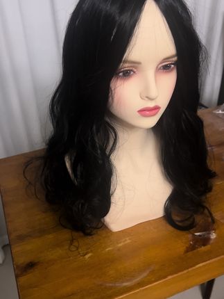 超自然中分大波浪卷#假发 #假发补发 #大波浪 #温柔风穿搭 #穿搭