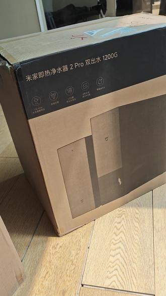 米家即热高端净水器,开箱体验,双主机,双龙头,真高端啊!#高端净水器 #净水器 #开箱