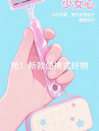 真是挖到宝了,这个便携刮毛刀太适合我这毛发旺盛的姐妹了 #超便宜超划算 #刮毛刀 #好物推荐 #好东西一起分享