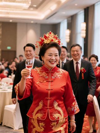 #添喜气喝喜太婆 一杯喜太婆,千年喜文化! #中国喜酒喜太婆 #在家也可以喝的喜酒 开创者#中国优秀民族品牌喜太婆 国潮喜酒 #喜太婆