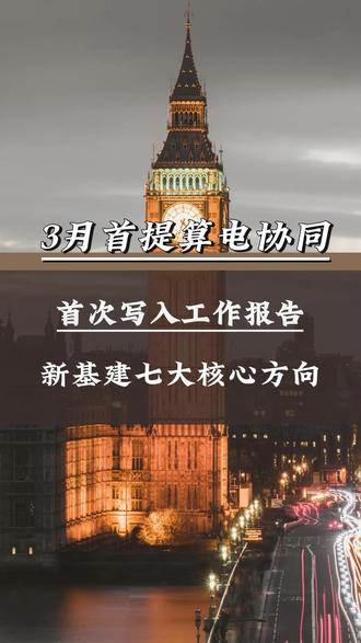 3月首提算电协同,七大核心梳理 #财经 #股票 #股民 #干货分享 #热点