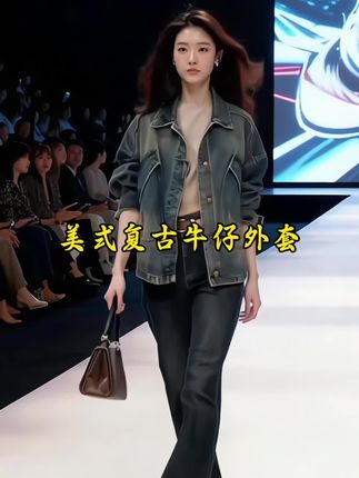 #牛仔外套 #时尚穿搭 #百搭