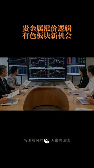 黄白铂钯涨价逻辑,有色板块未来机会#交易 #股票 #黄金